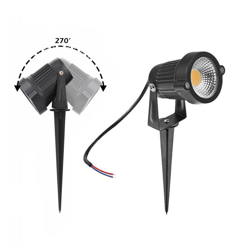 10PCS 12V LED Waterproof Outdoor Garden Spotlights Landscape Light Flood Lights