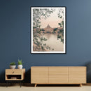 Wall Art 100cmx150cm Rome City Black Frame Canvas