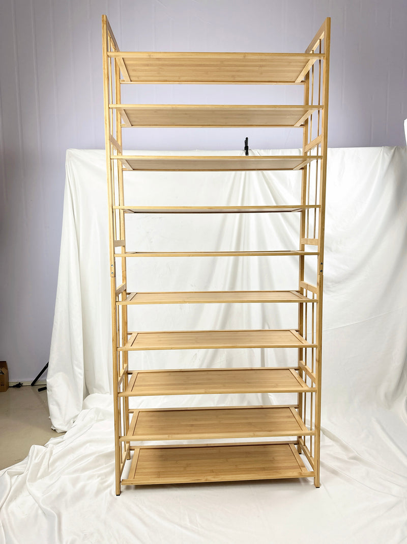 Ekkio 10-Tiers Bamboo Shoe Rack EK-BSR-100-XZ