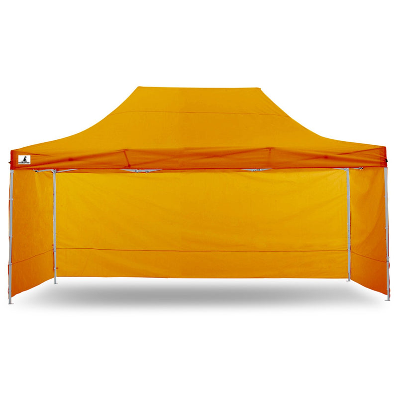 Wallaroo Gazebo Tent Marquee 3x4.5m PopUp Outdoor Orange