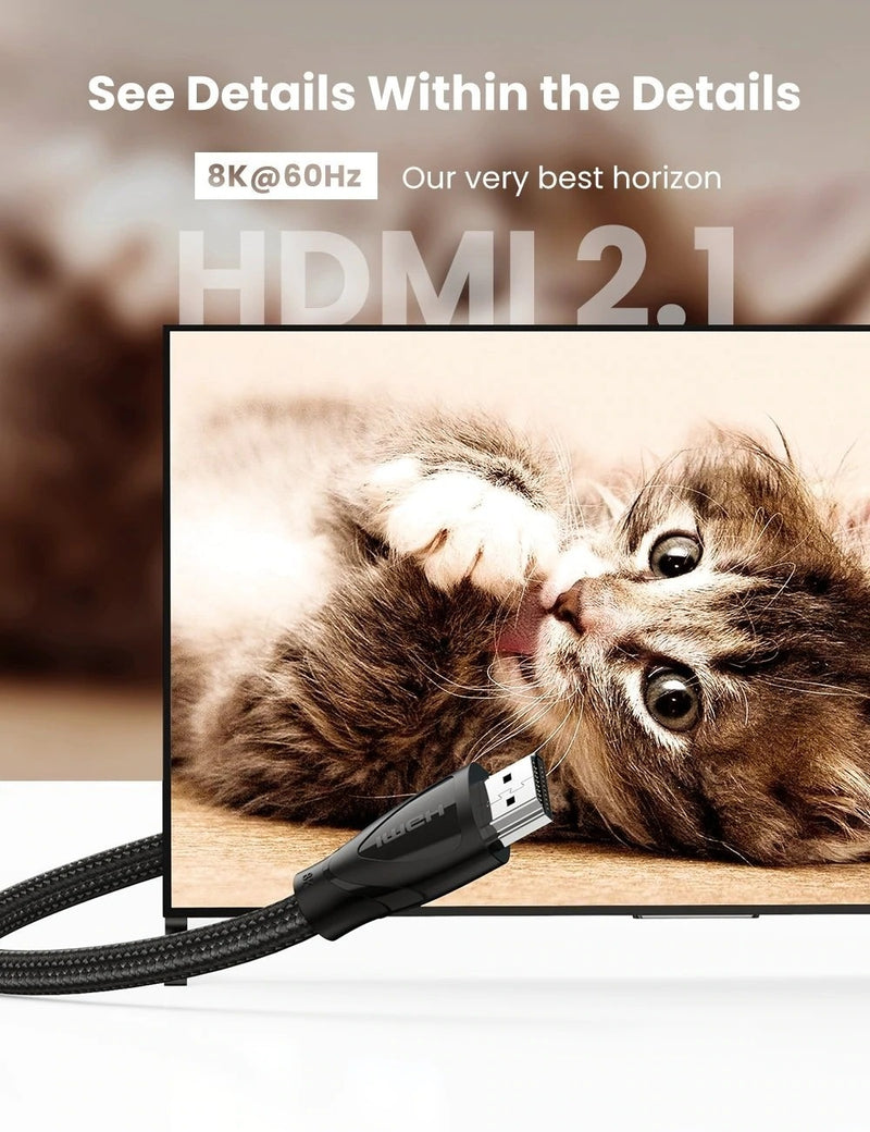 UGREEN 80405 8K Ultra HD HDMI 2.1 Cable 5M