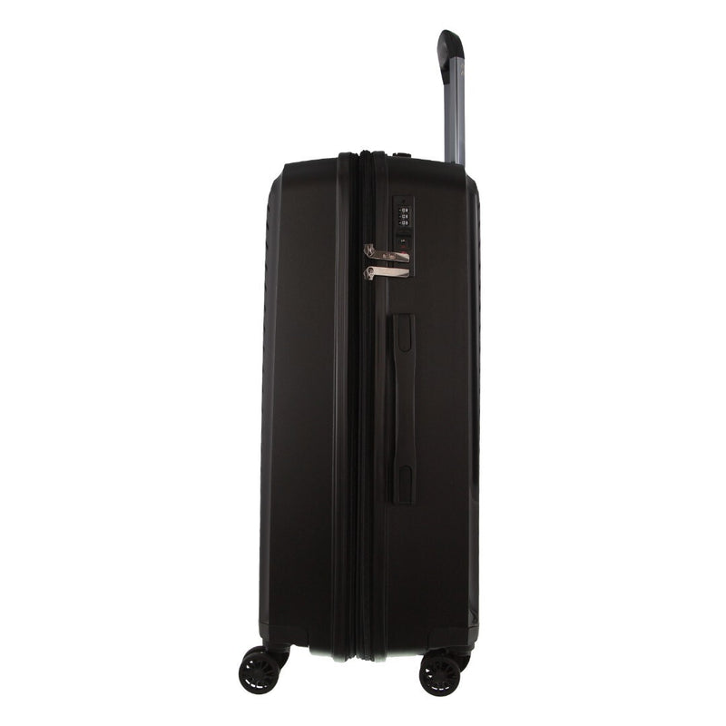 Milleni Hardshell Checked Luggage Bag Travel Suitcase 65cm (82.5L) - Black