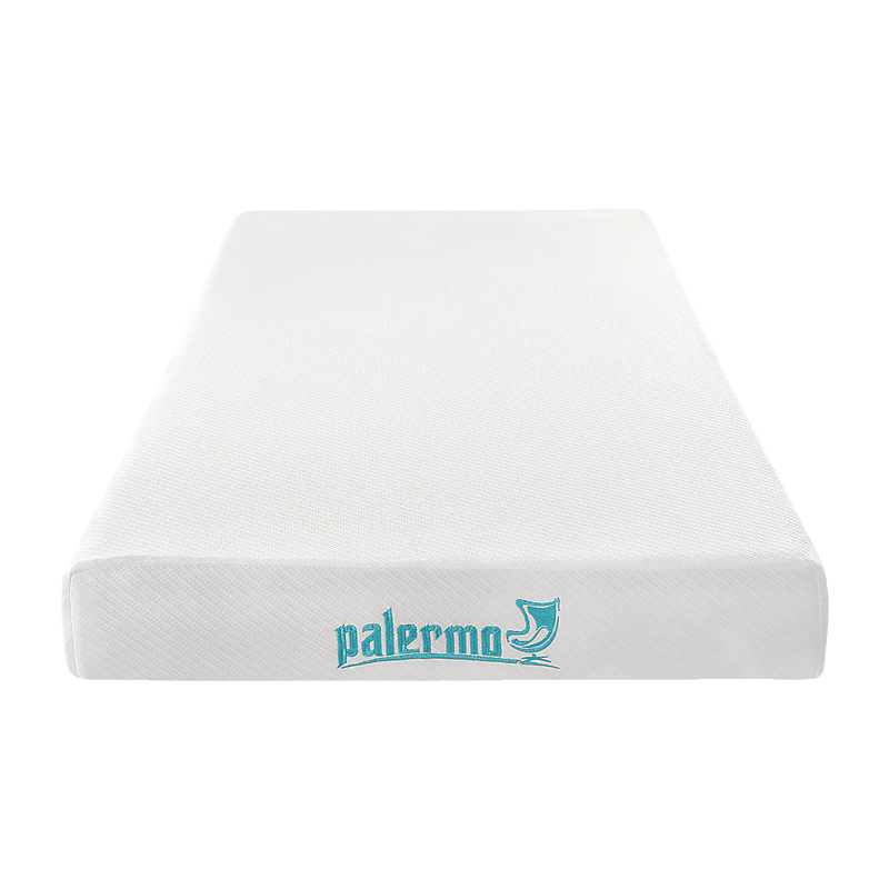 Palermo Single Mattress Memory Foam Green Tea Infused CertiPUR Approved