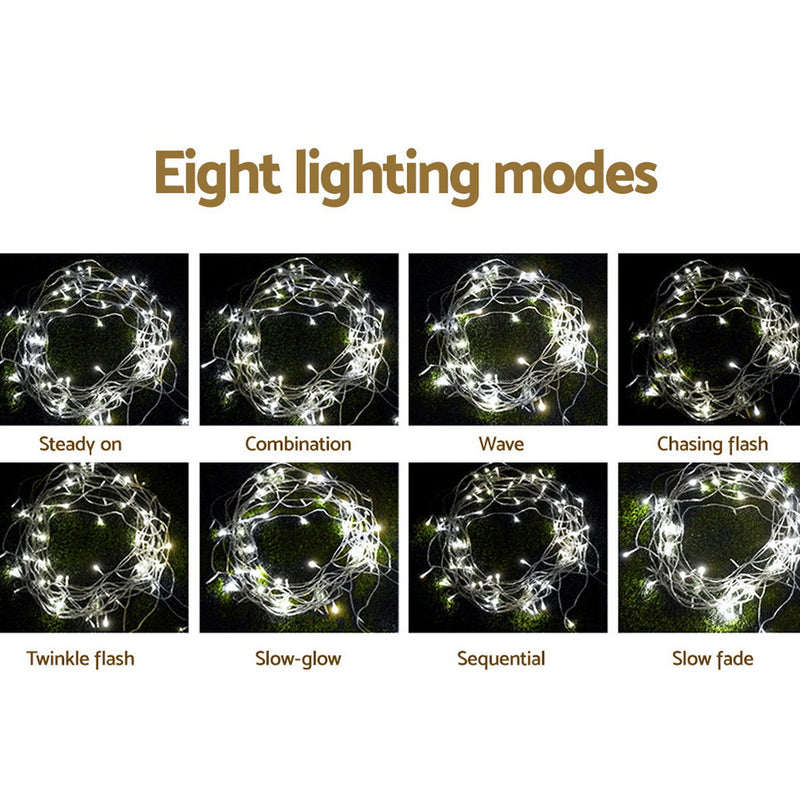 Jingle Jollys Christmas Lights 6Mx3M 600 LED Curtain Light Decorations Cool