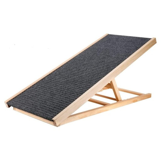 FLOOFI Wooden Adjustable Pet Ramp 100 x 45 cm