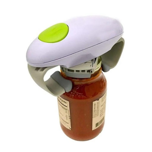 GOMINIMO Automatic Jar Opener for Kitchen Battery Operated White