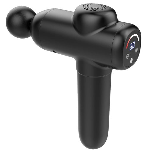 VERPEAK 3200RPM Mini Massage Gun with 6 Heads and 30 Adjustable Speed Levels (Black) VP-MMG-100-NS