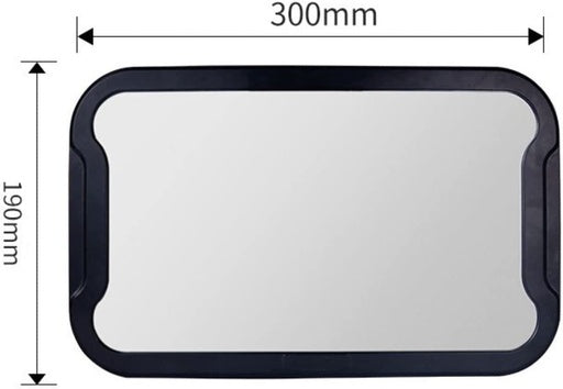 GOMINIMO Baby Car Mirror for Back Seat (Black)