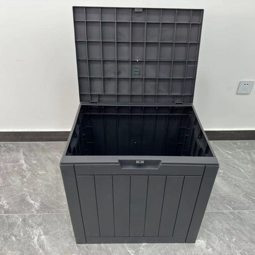 NOVEDEN Garden Outdoor Storage Box 118L Container Lockable (Black)