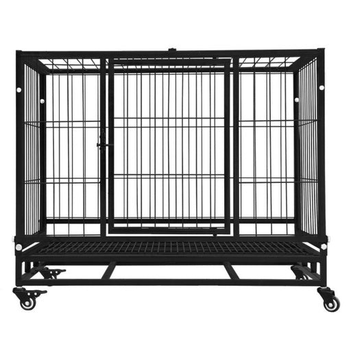 Floofi Dog Cage 38" (with wheels)