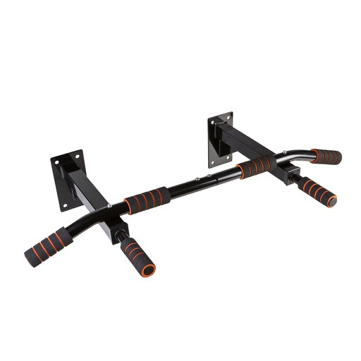 VERPEAK Wall Mounted Pull Up Bar with 136 kg Capacity Black