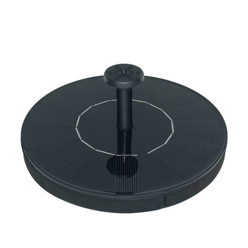 NOVEDEN 1.5W Solar Fountain Water Pump for Bird Bath (Black)