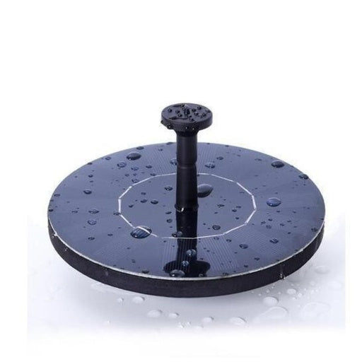 NOVEDEN 1.5W Solar Fountain Water Pump for Bird Bath (Black)