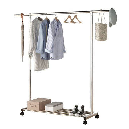 EKKIO Clothes Rack Stainless Steel One Rail